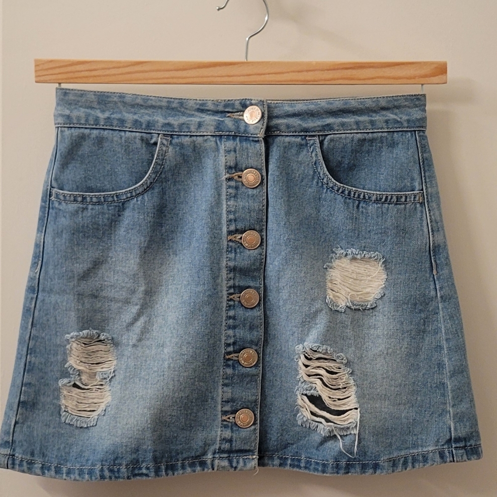 Jean skirt